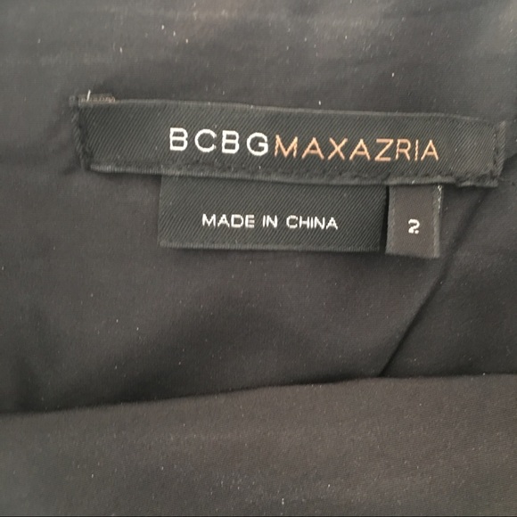 BCBGMAXARZIA GALA BLACK SKIRT - Picture 4 of 5